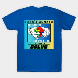 Impossible Rubik's Cube Algorithm T-Shirt